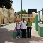 Dr. Manuel Maria Mercedes presidente CNDH, Berkania Garcia directora ejecutiva y Annalisa Melandri